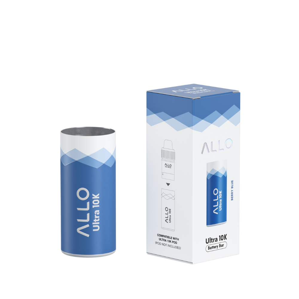 Allo Ultra 10K Battery Bar in Berry Blue