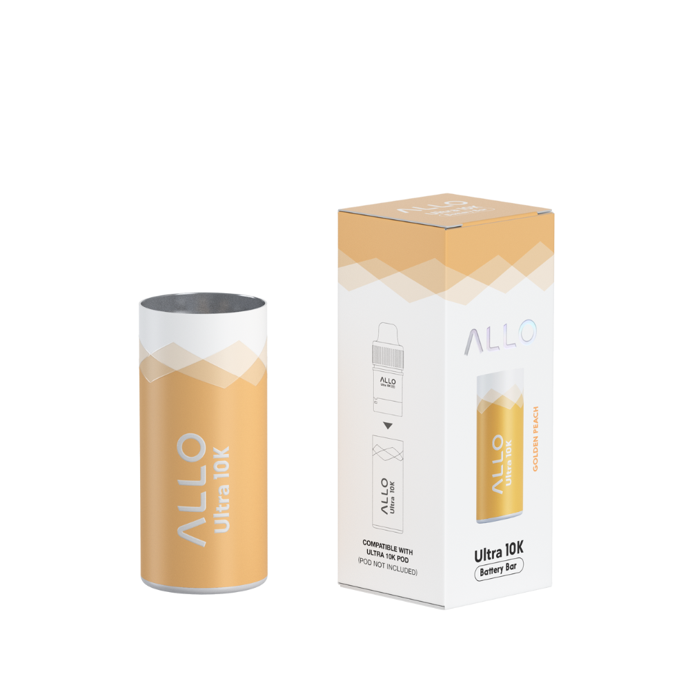 Allo Ultra 10K Battery Bar in Golden Peach