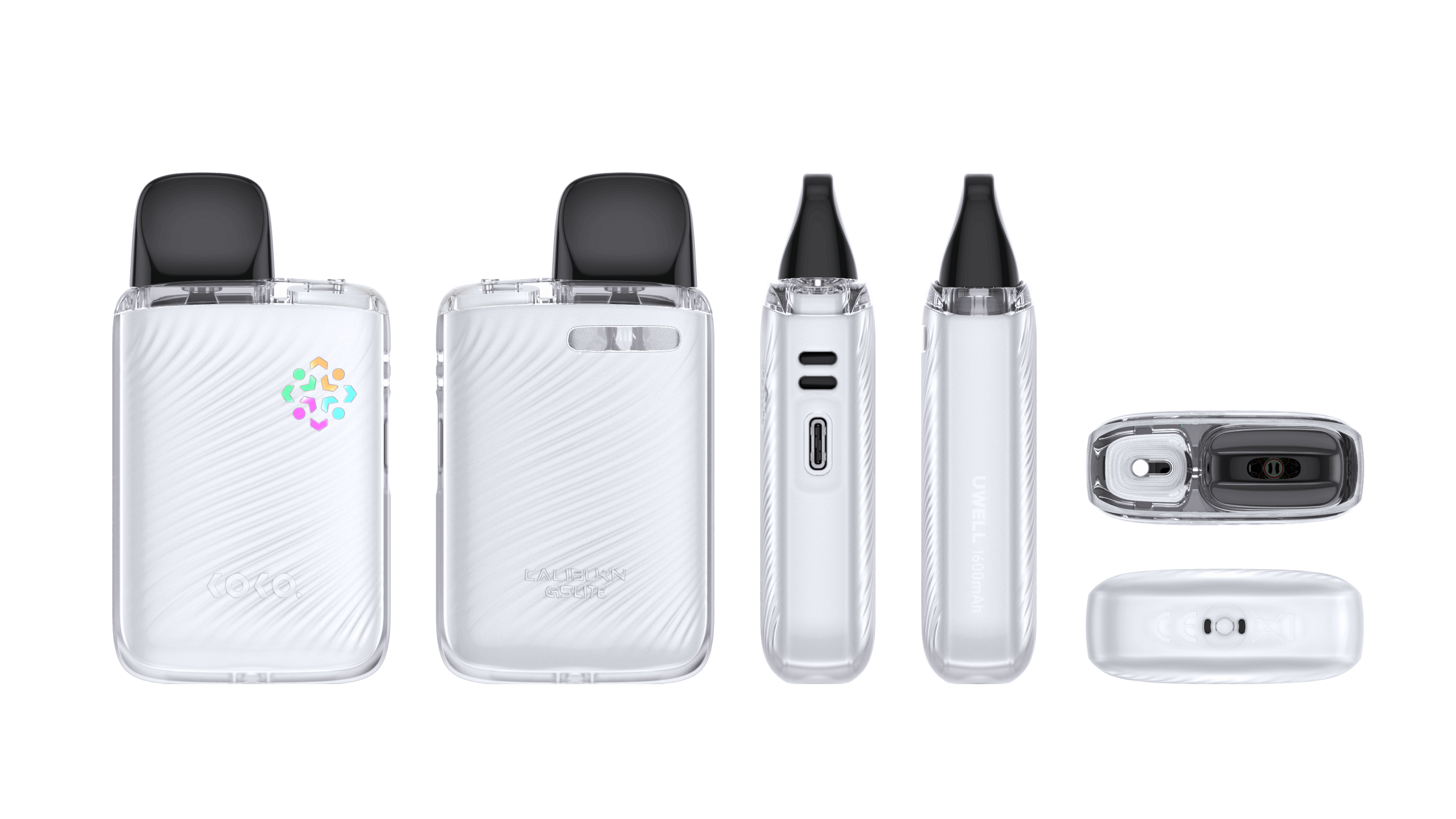 Creamy Celadon G5 Lite Koko device in different angles