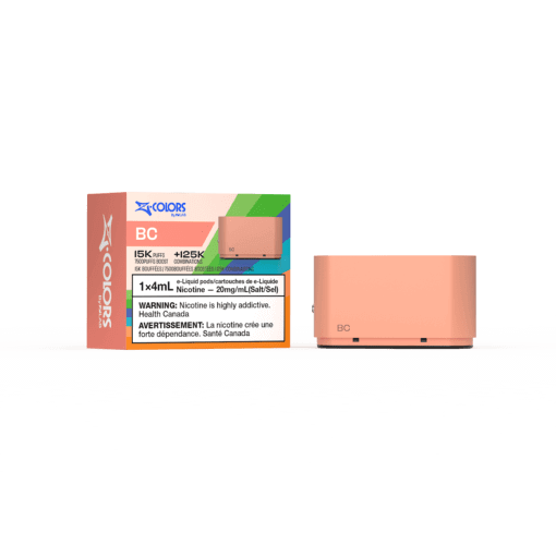 Z-Colors (Zpods) 15K Pod, Berry Mix flavour, adjustable wattage with customizable vape options, premium vaping experience for Ontario and Quebec vapers.