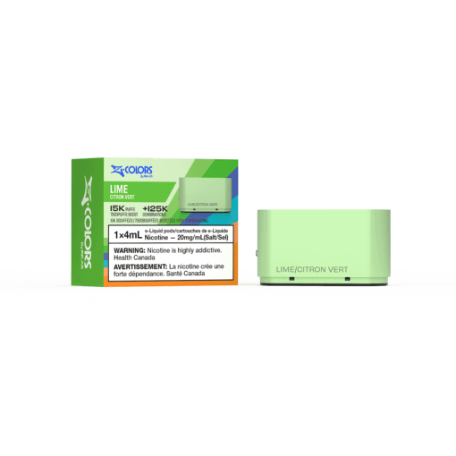 Z-Colors (Zpods) 15K Pod, Guava flavour, adjustable wattage for a tailored vaping experience, designed for Ontario and Quebec vapers.