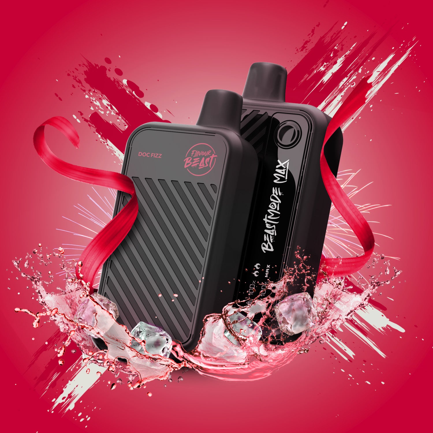 Flavour Beast Beast Mode MAX, Trippin Triple Berry flavour, rechargeable 850mAh battery, up to 18,000 puffs, intense fruity vape satisfaction, perfect for Ontario and Quebec vapers.