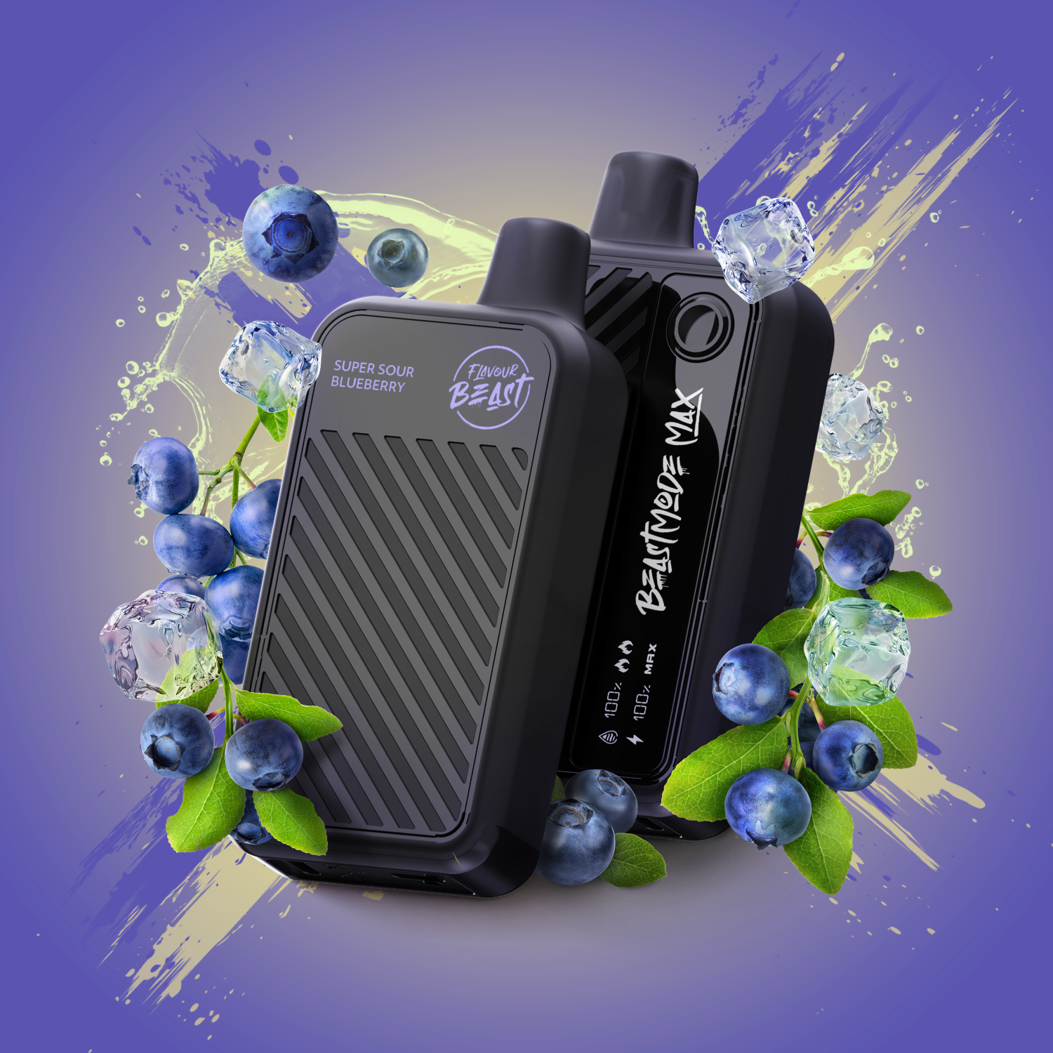 Flavour Beast Beast Mode MAX, Chuggin' Vanilla Classic flavour, smooth rich vanilla vaping experience, intense satisfaction, ideal for Ontario and Quebec vapers.