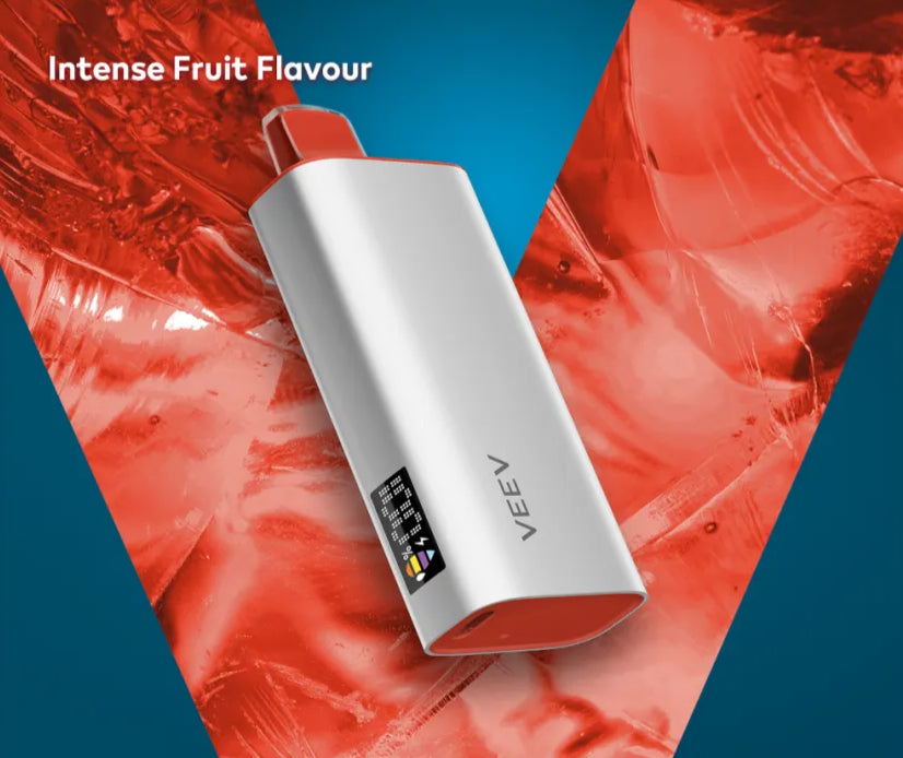 Veev Now 18mL Disposable, Spearmint flavour disposable vape with 20mg nicotine salts, contains 18mL e-liquid and offers up to 8,000 puffs, convenient vaping device for Ontario and Quebec users.