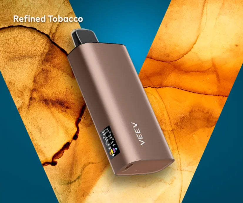 Veev Now 18mL Disposable, Strawberry flavour, 20mg nicotine salts, portable disposable vape with up to 8,000 puffs, designed for Ontario and Quebec vapers.