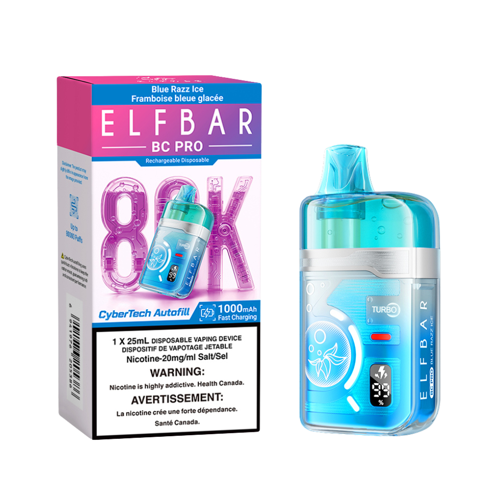 ELFBAR BC PRO 80K Disposable Vape - 80,000 Puffs | 25mL Hybrid E-Cigarette