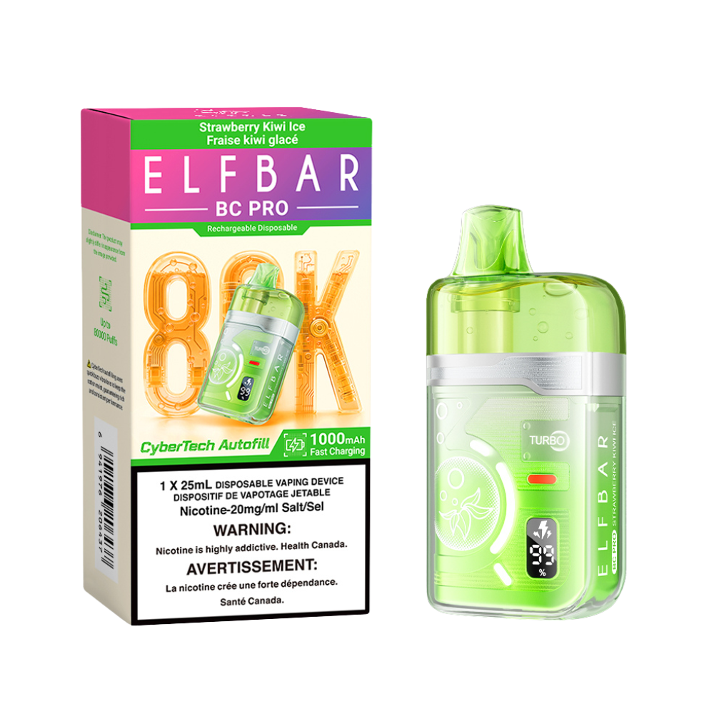ELFBAR BC PRO 80K Disposable Vape - 80,000 Puffs | 25mL Hybrid E-Cigarette