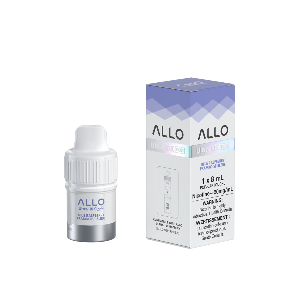 Allo Ultra 10K Pre-Filled Pods Blue Raspberry