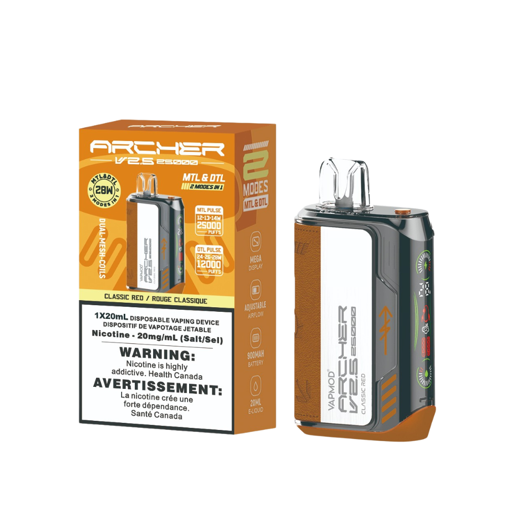 VAPMOD Archer V2.5 - Classic Red