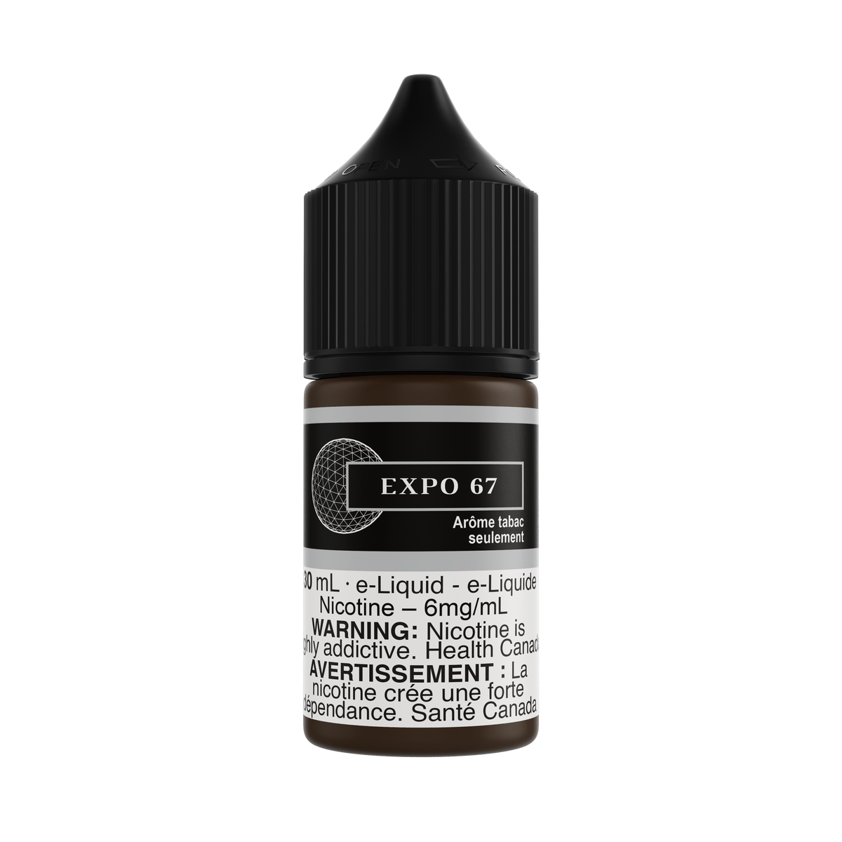 MTL Original Freebase 50/50 e-liquid, 30mL bottle, smooth Montreal-inspired blend for mouth-to-lung vaping.