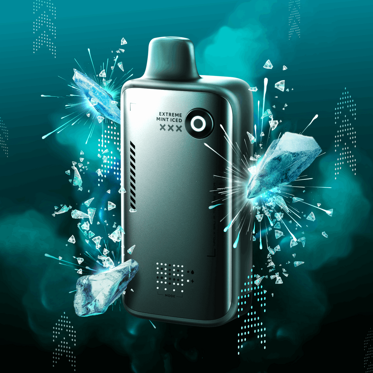 Flavour Beast Alpha 80K disposable vape — Extreme Mint Iced flavour | Supa Vapes Canada