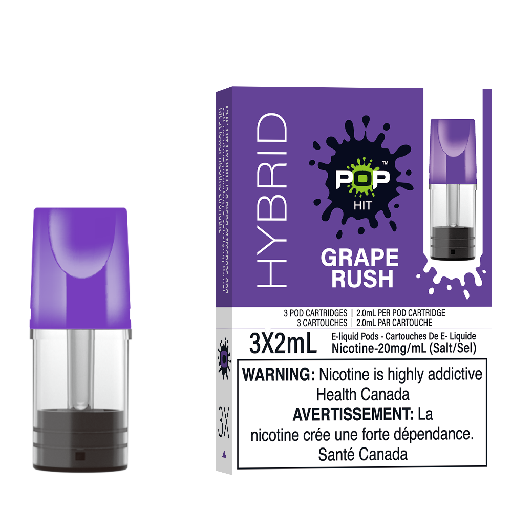Pop Pods Grape Rush STLTH-compatible pods 5-pack