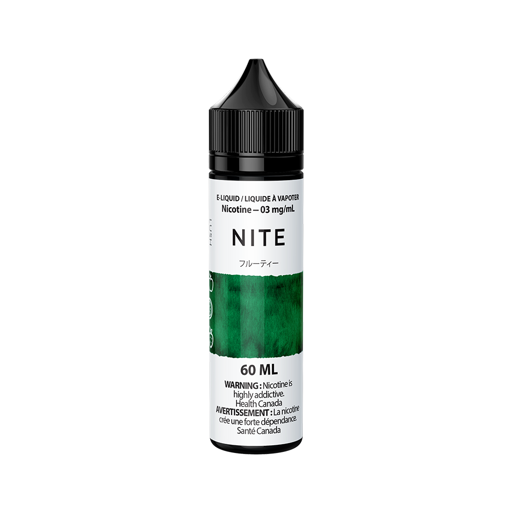 Nite Lush Freebase E-Liquid 60mL bottle
