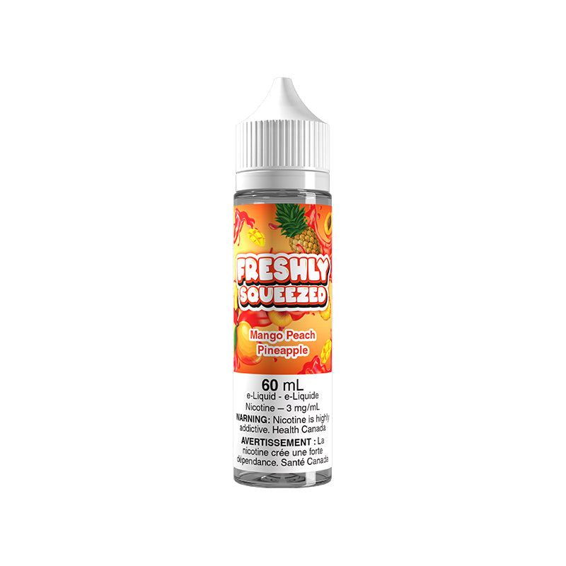 Freshly Squeezed Freebase 60mL — Mango Peach Pineapple