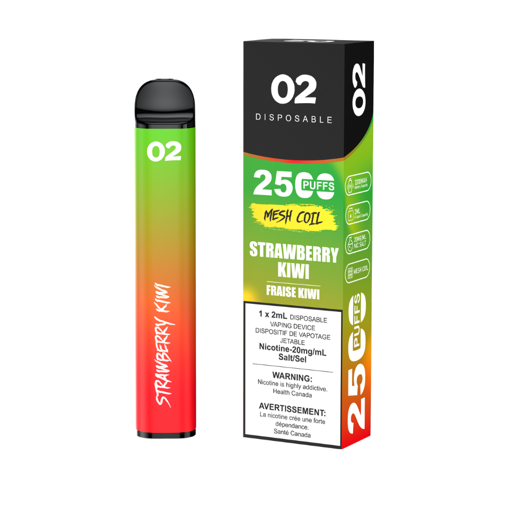O2 2500 - Strawberry Kiwi