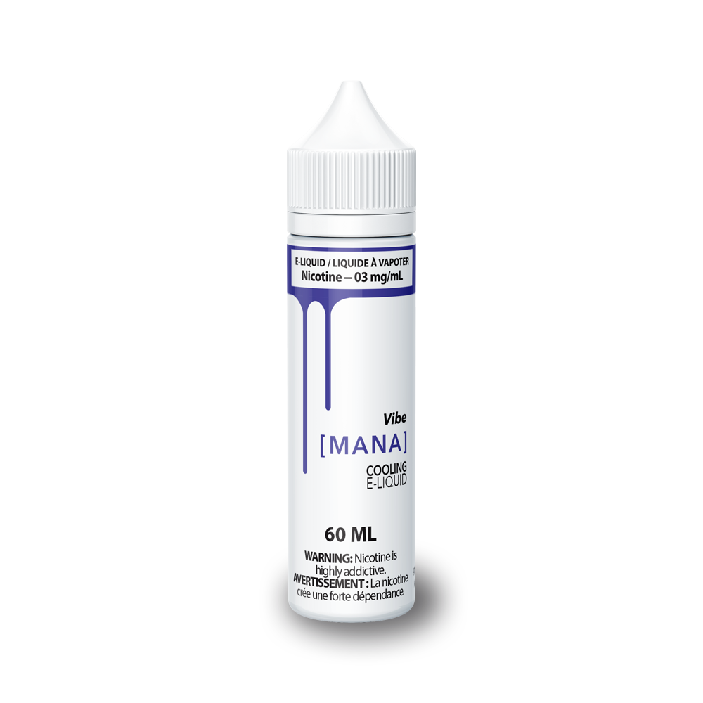 Mana Vibe Salt Nic E-Liquid 60mL bottle