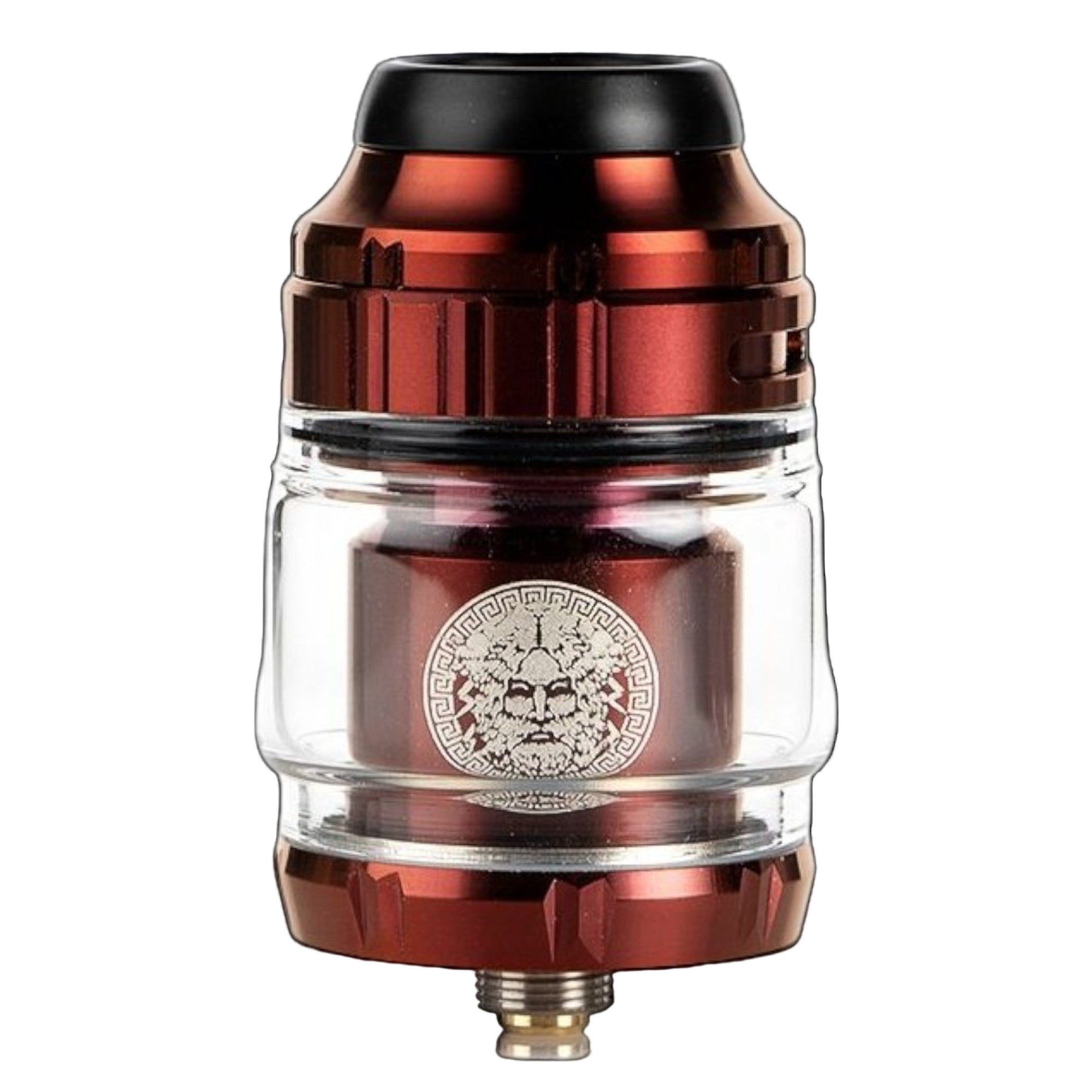 GEEKVAPE Zeus X Leakproof RTA, Red variant, leakproof rebuildable tank atomizer delivering vibrant style and flavor-rich clouds, perfect for Ontario and Quebec vapers.