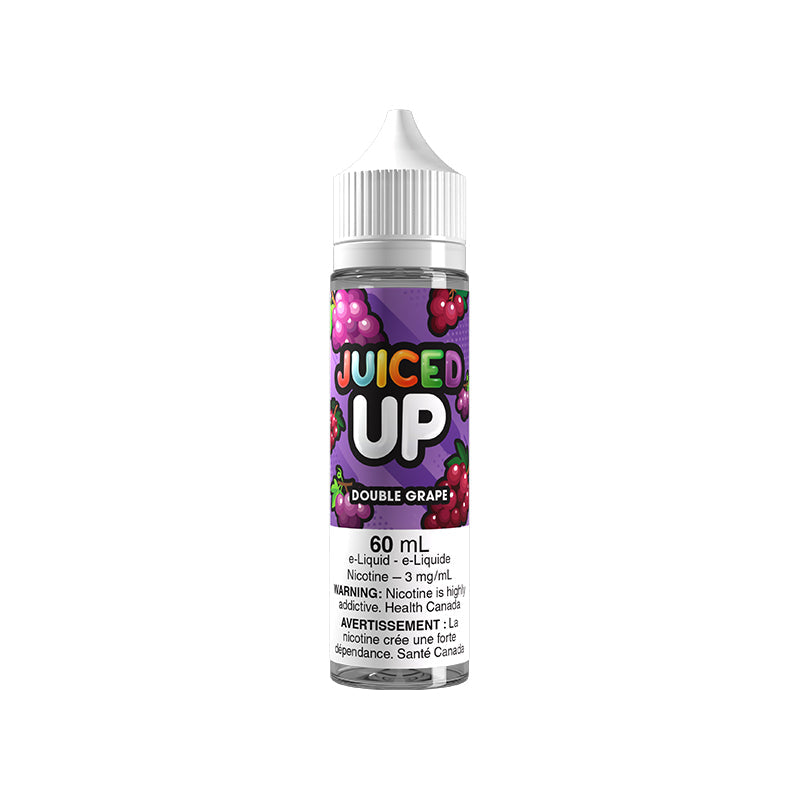 Juiced Up Freebase E-Liquid 60mL — Double Grape
