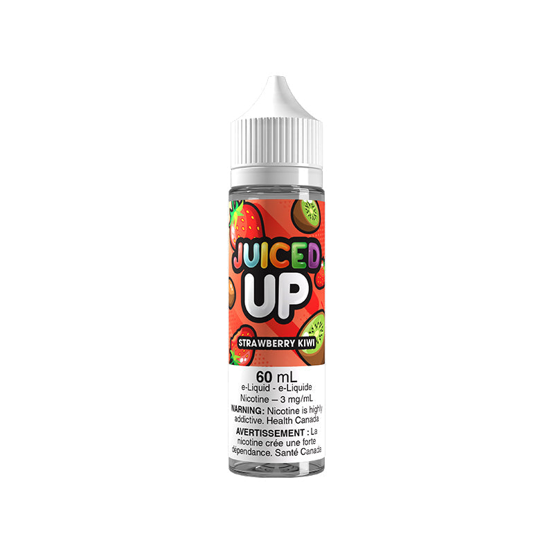 Juiced Up Freebase E-Liquid 60mL — Strawberry Kiwi