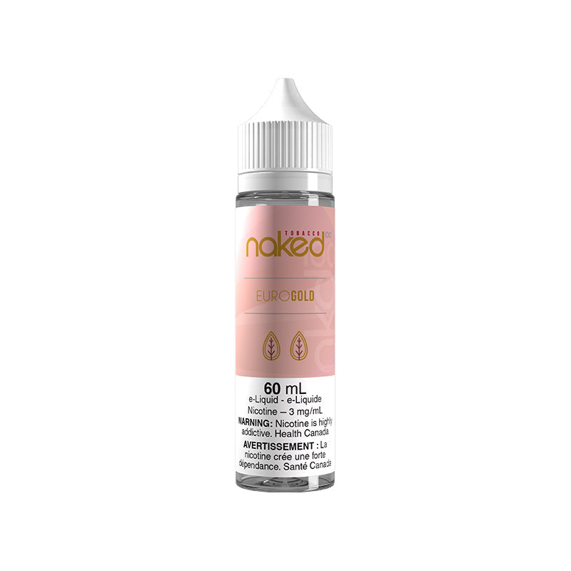 Naked 100 Freebase 60mL — Euro Gold