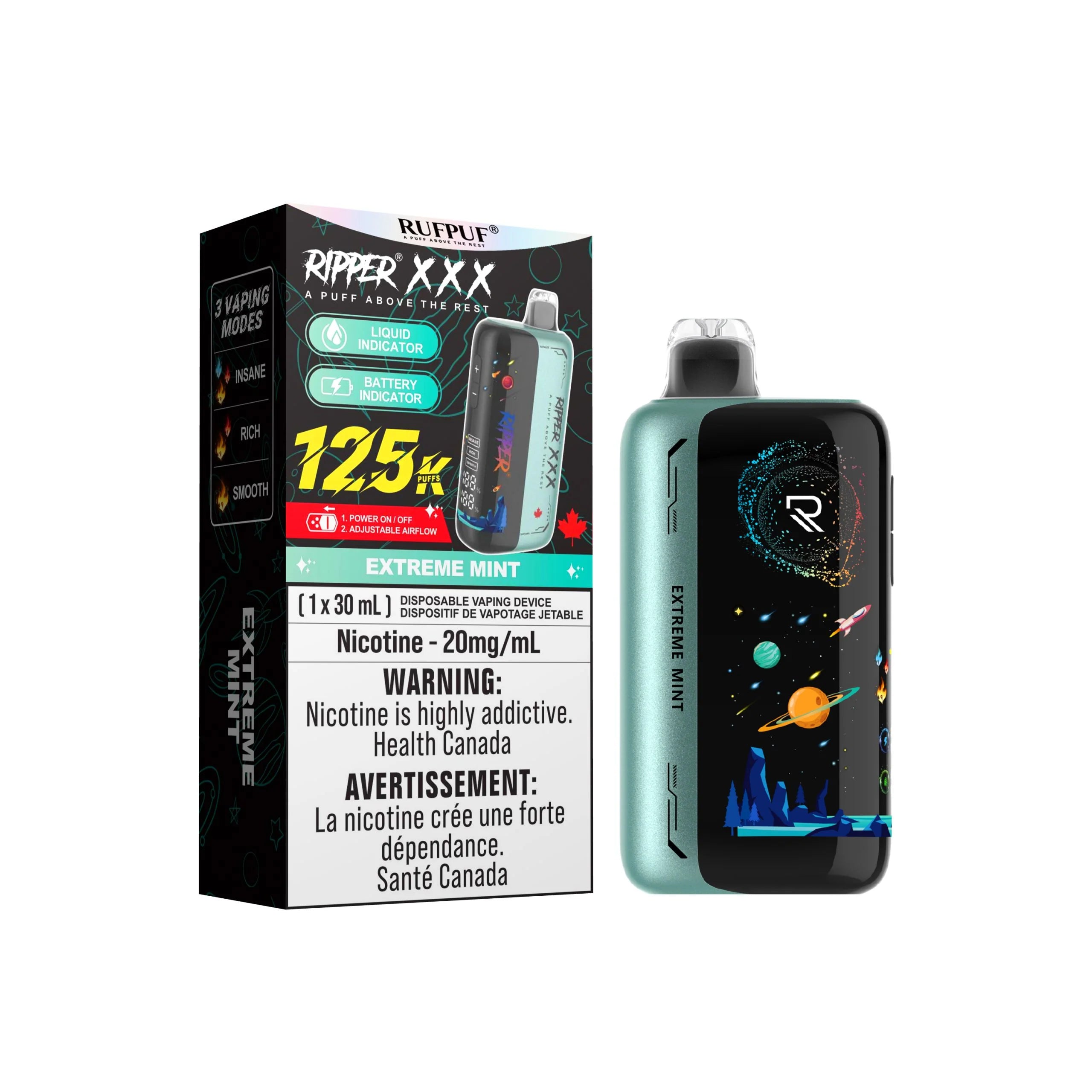 Ripper XXX 125K Disposable Vape - RufPuf