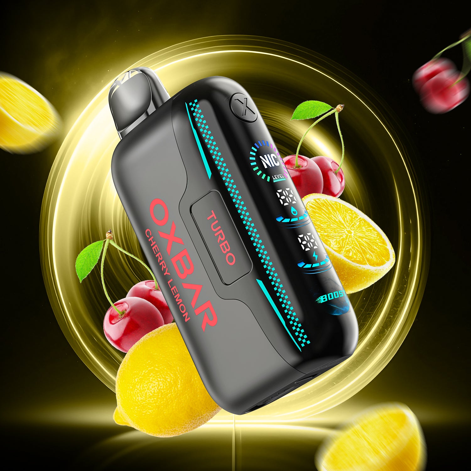 Rocky Vapor OXBAR G42K, Raspberry R Ice flavor with adjustable nicotine control, smooth vapor and rich taste, designed for Ontario and Quebec vapers.
