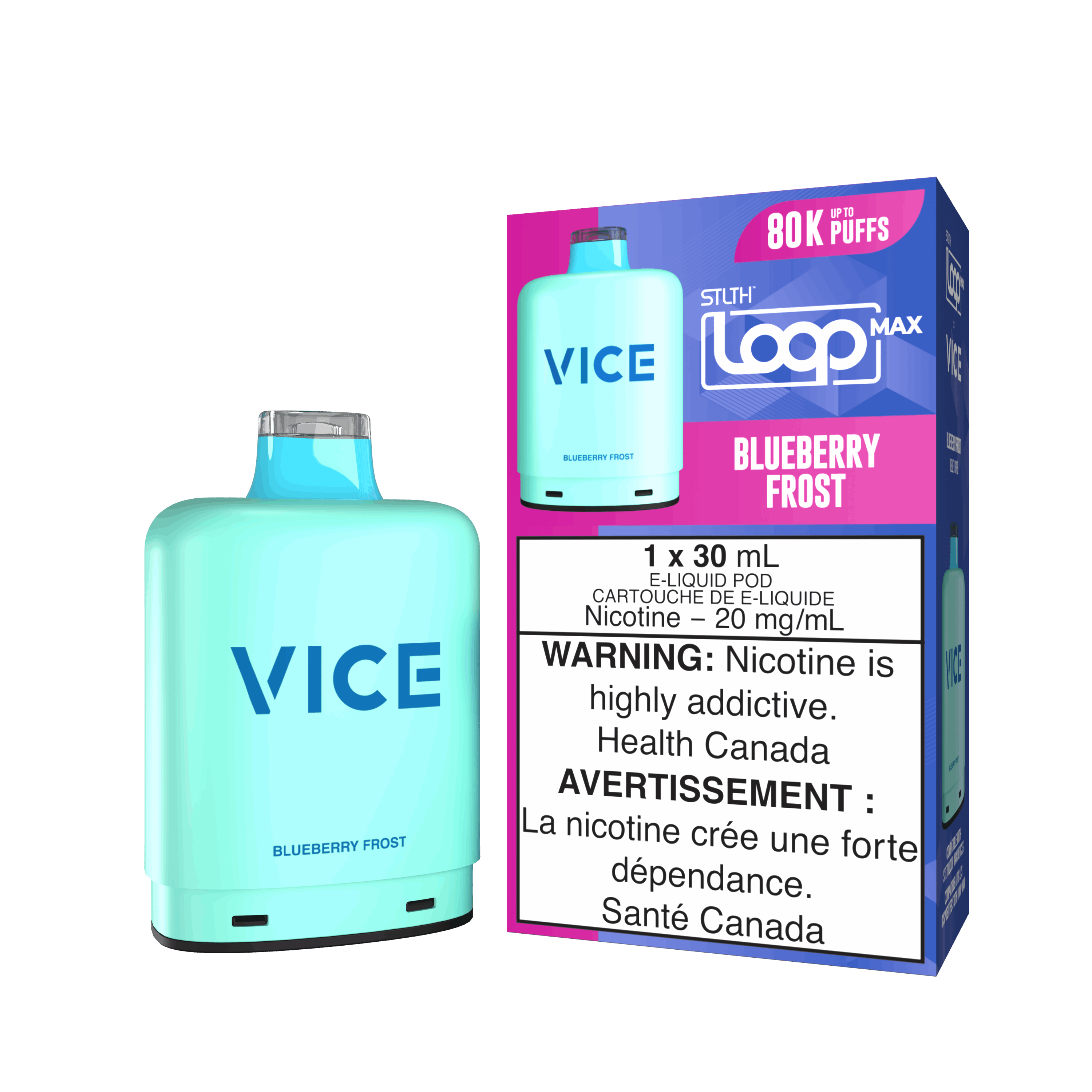 STLTH LOOP MAX x VICE Replacement Pods (30mL)