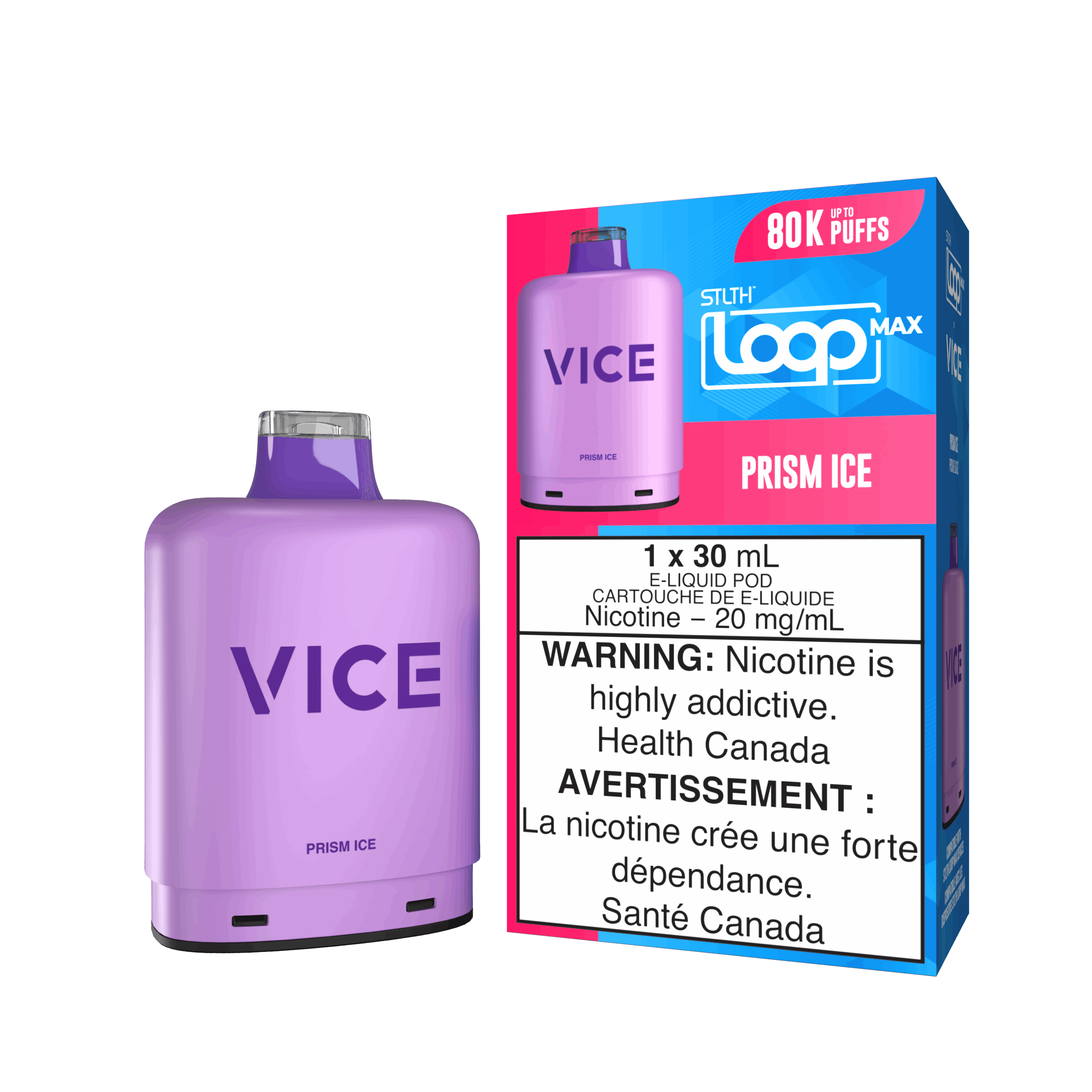 STLTH LOOP MAX x VICE Replacement Pods (30mL)