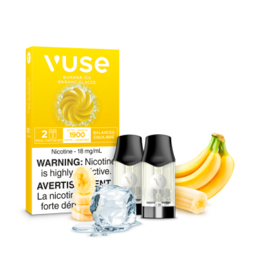 VUSE Epods (2 PCK), Blueberry flavour, 2% (20mg) nicotine strength, compatible with Vuse ePod 2 devices, smooth and flavorful vaping experience, ideal for Ontario and Quebec vapers.
