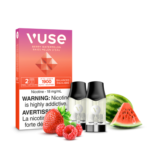 VUSE Epods (2 PCK), Creamy Tobacco flavour, 2% (20mg) nicotine strength, smooth and rich vaping experience, ideal for Ontario and Quebec customers.