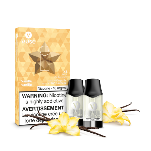 Vuse Pods Flavour: Vanilla Nicotine Strength: 2% (20mg) VUSE epods (2 PCK) | Supa Vapes - Hawkesbury, Ottawa & Ontario Vape Shop
