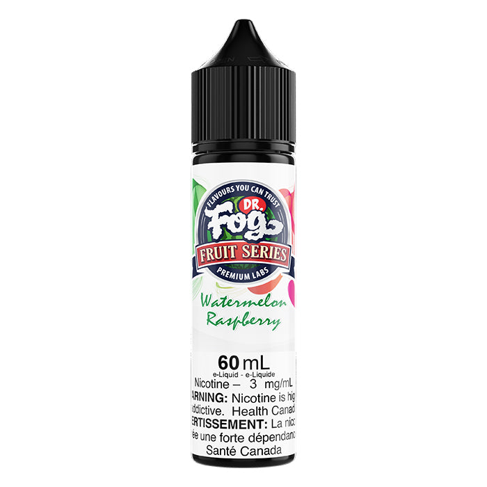 Dr. Fog Fruit Series Watermelon Raspberry Freebase E-Juice 60mL - Supa Vapes