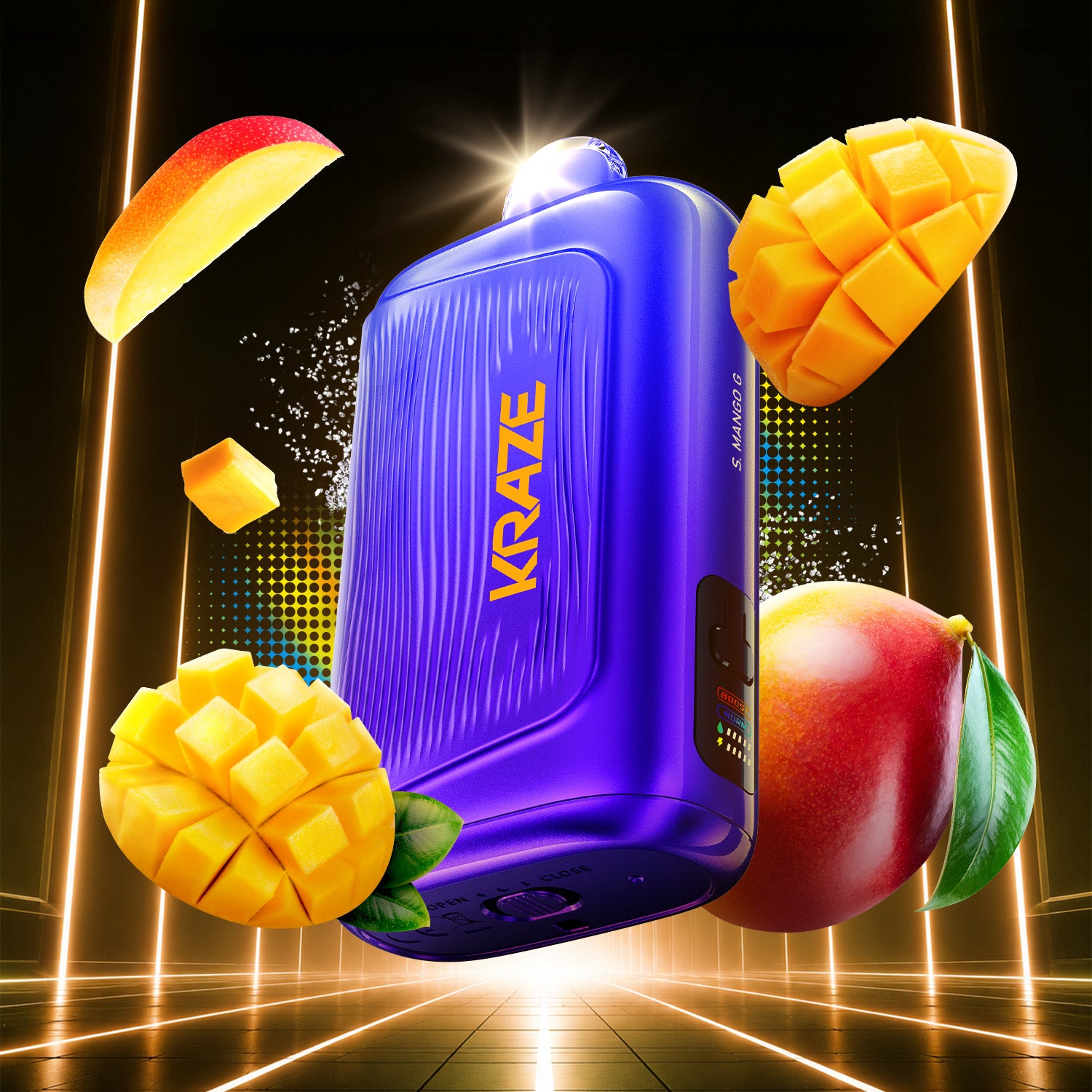 Kraze Giga 40ML Sour Mango Disposable Vape