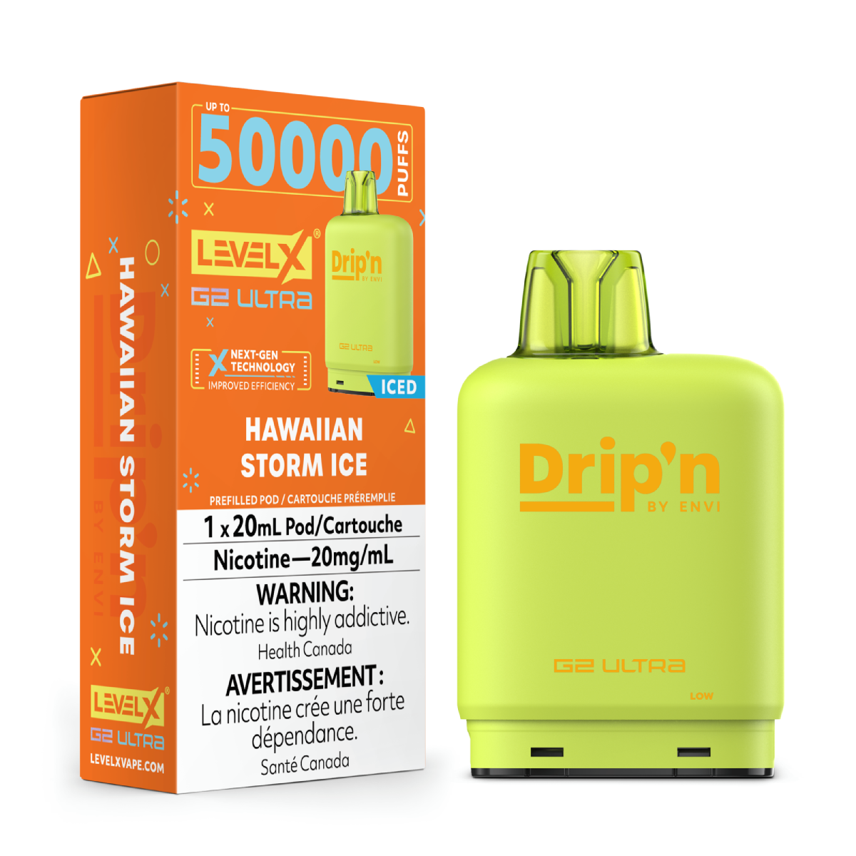 Level X Drip'n G2 Ultra Hawaiian Storm Ice - Supa Vapes
