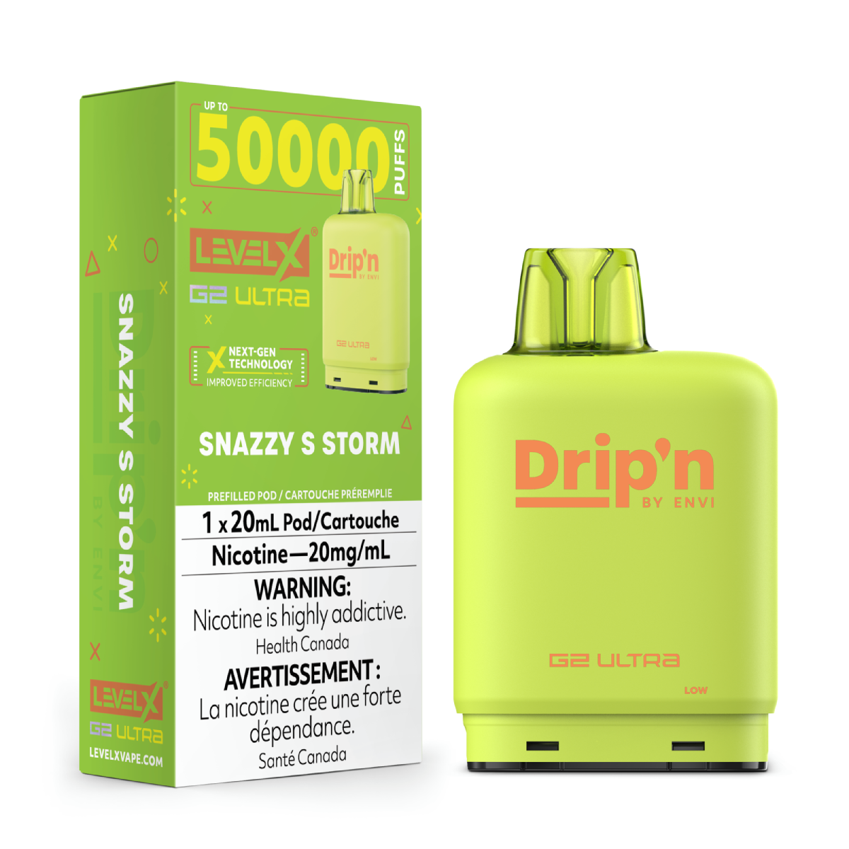 Level X Drip'n G2 Ultra Snazzy S Storm - Supa Vapes