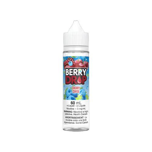 Berry Drop 60mL, Grape flavour with sweet and tangy berry mix, 3mg nicotine strength, ideal for Ontario and Quebec vapers.