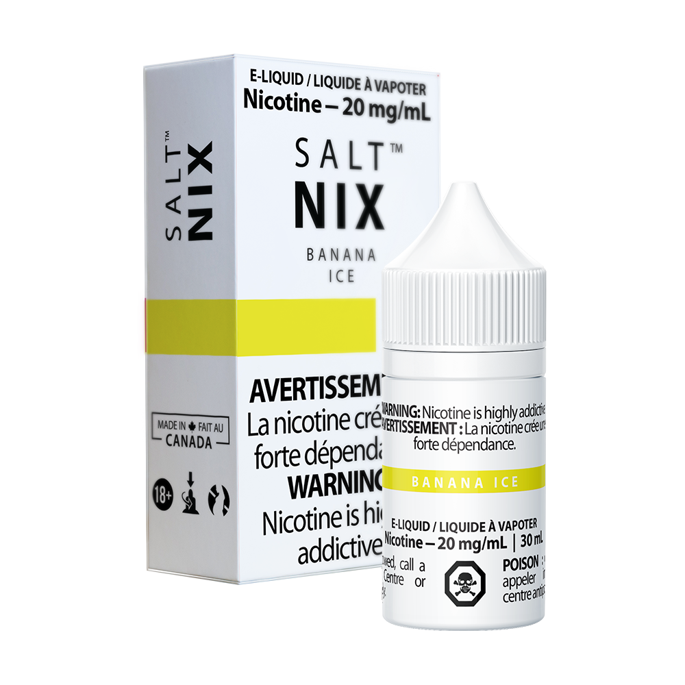 Salt Nix (POS), French Vanilla flavour, 20mg nicotine salt e-liquid, smooth and satisfying vaping experience, tailored for Ontario and Quebec customers.