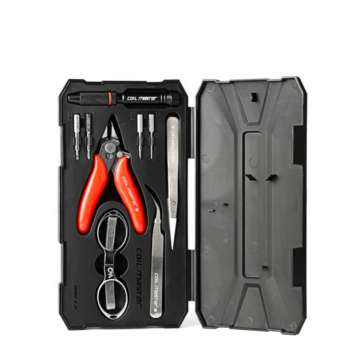 Coil Master DIY Kit Mini V2, Default Title, compact vape coil building kit with corrosion-resistant ABS case and high-quality metal tools, perfect for Ontario and Quebec vapers.