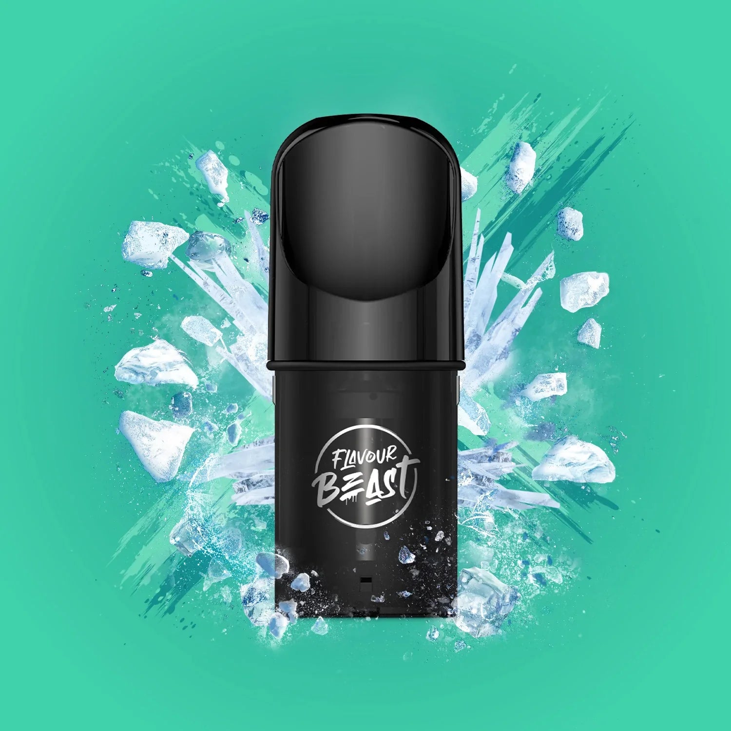 Flavour Beast Pods, Blessed Blueberry Mint Iced flavour pod with smooth nicotine strength, STLTH-compatible premium vape pod, perfect for flavour enthusiasts in Ontario and Quebec.