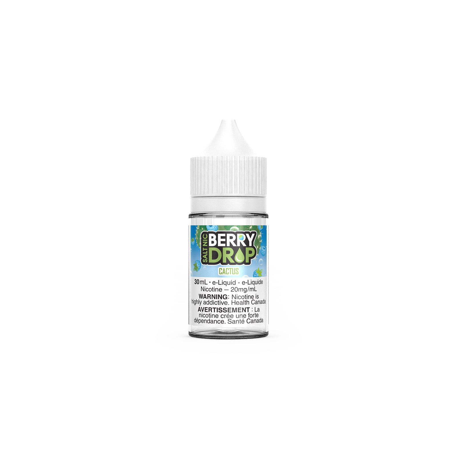 Berry Drop Salt vape juice, Banana flavour, 30mL bottle with 12mg nicotine strength, fruity berry blend with banana twist, smooth satisfaction, designed for Ontario and Quebec vapers.
