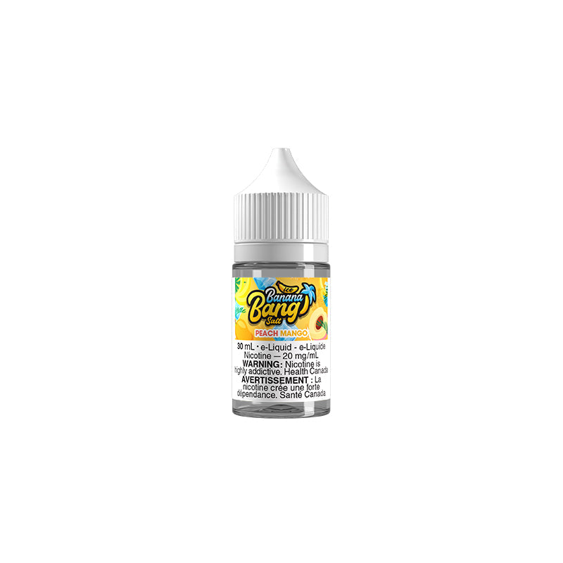 Banana Bang Ice Salt Nic E-Liquid 30mL — Peach Mango