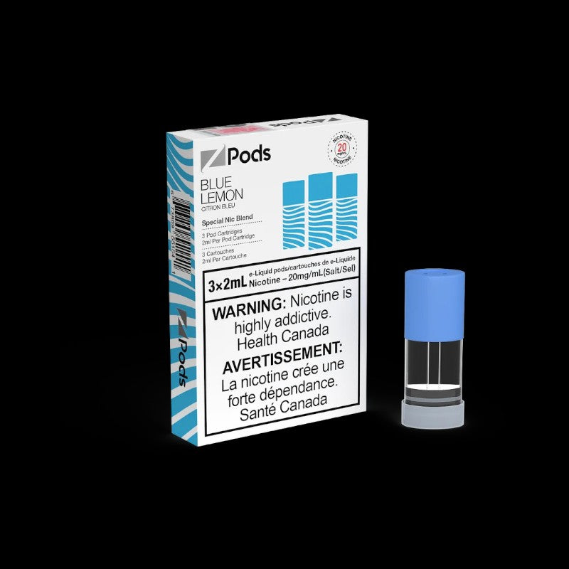 Z Pods Mango Pineapple flavour pod with special nicotine blend for smooth yet intense throat hit, crafted for Ontario and Quebec vapers.
