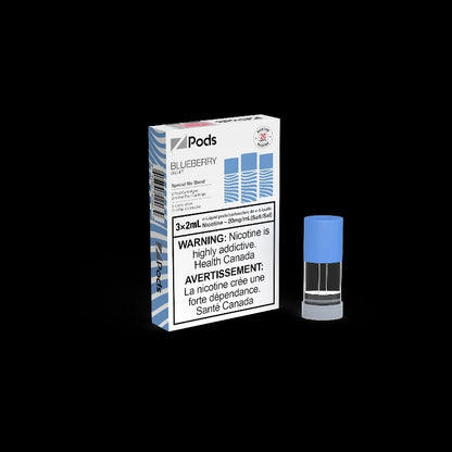 Z Pods, Bear Foot (BF) flavour, 20mg nicotine strength, smooth and balanced vaping experience, pre-filled pod, designed for Ontario and Quebec vapers.