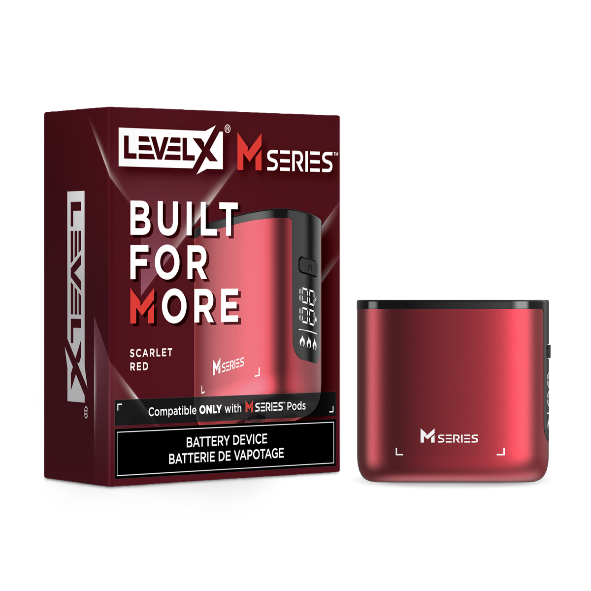 Level X M Series Device Scarlet Red - Supa Vapes