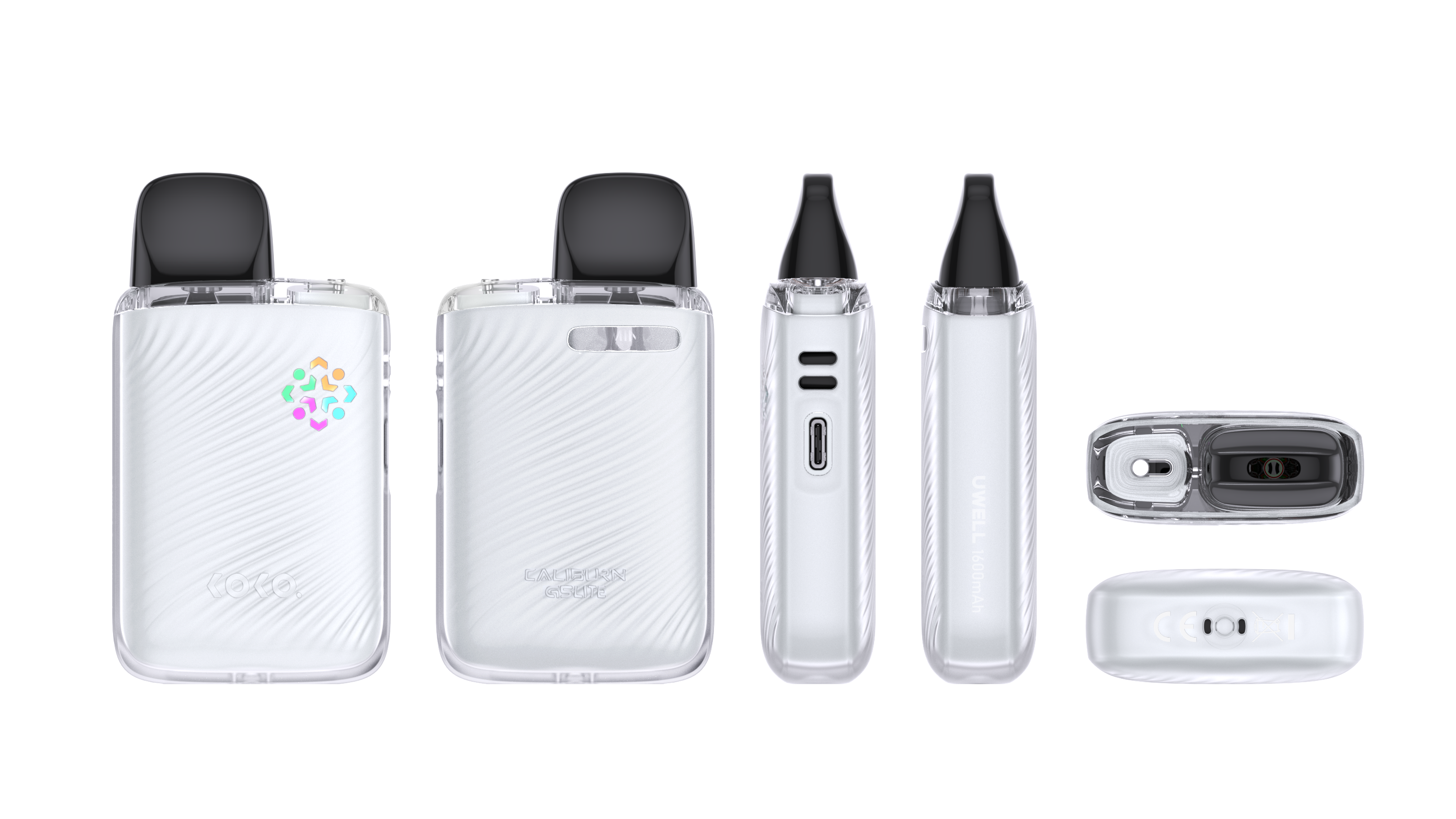 Creamy Celadon G5 Lite Koko device in different angles