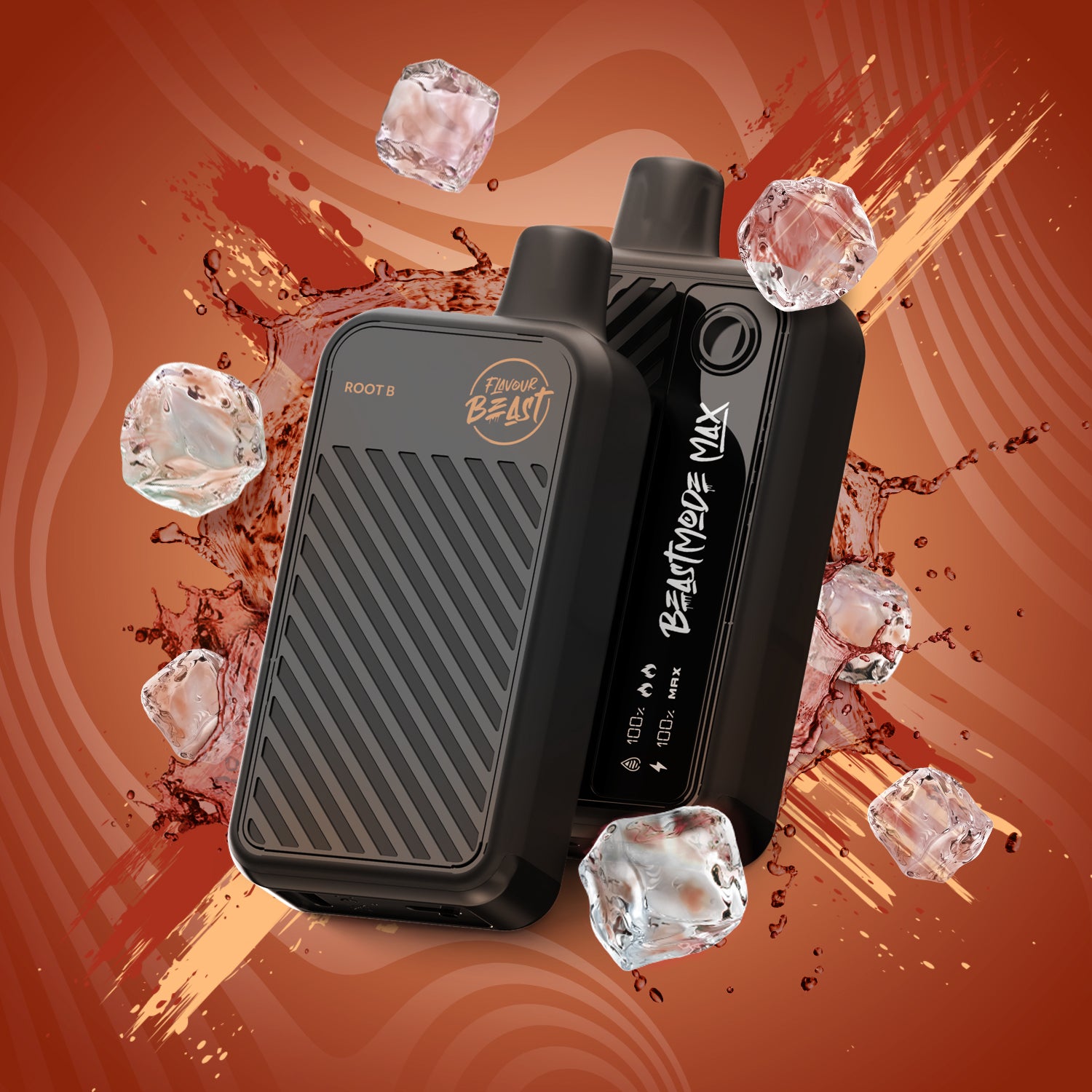 Flavour Beast Beast Mode MAX, Super Sour Blue Razz flavour disposable vape with rechargeable 850mAh battery and three power modes, powerful vaping experience for Ontario and Quebec users.