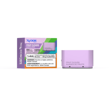 Z-Colors (Zpods) 15K Pod, Fizz flavour, 4ml adjustable wattage refillable pod, ideal for customizable vaping in Ontario and Quebec.