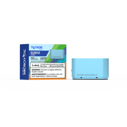 Z-Colors (Zpods) 15K Pod, Lemon flavour, adjustable wattage pod compatible with Z-Land (Zpods) 15K battery, designed for custom vaping experiences in Ontario and Quebec.