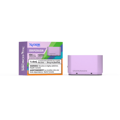 Z-Colors (Zpods) 15K Pods, Lime flavour, adjustable wattage, customizable vaping experience, ideal for Ontario and Quebec vapers.