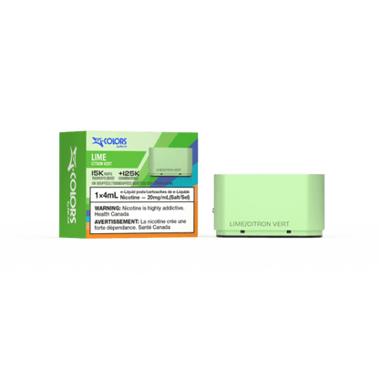 Z-Colors (Zpods) 15K Pod, Guava flavour, adjustable wattage for a tailored vaping experience, designed for Ontario and Quebec vapers.